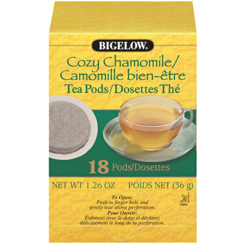 Bigelow® Cozy Chamomile Tea Soft Pods, Caffeine Free